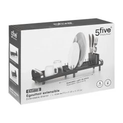 Abtropfgestell In Schwarz -Günstiges Koch Zauber Geschäft 5five simply smart abtropfgestell in schwarz 2