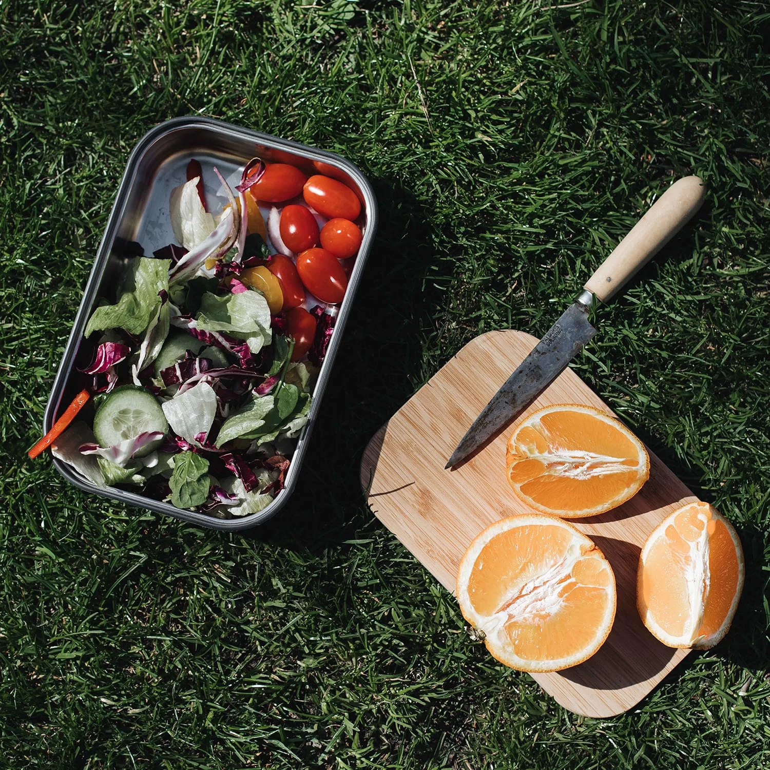 Black+Blum Brotdose Edelstahl In Orange - 1000 Ml 4 Black+Blum Brotdose Edelstahl In Orange - 1000 Ml – Bild 4