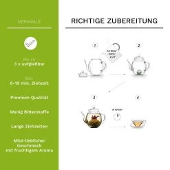 18er Magnetbox Teeblumen Grüner Tee 9 18er Magnetbox Teeblumen Grüner Tee -Günstiges Koch Zauber Geschäft creano 18er magnetbox teeblumen gruner tee 3