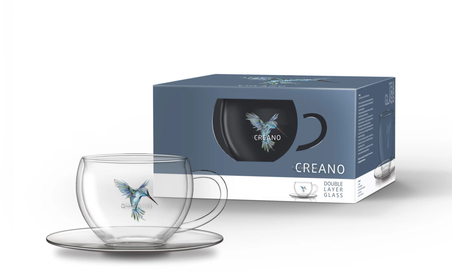 3er Set Thermo-Tasse "Hummi"mit Untersetzer In Bunt - 250ml 6 3er Set Thermo-Tasse "Hummi"mit Untersetzer In Bunt - 250ml – Bild 6