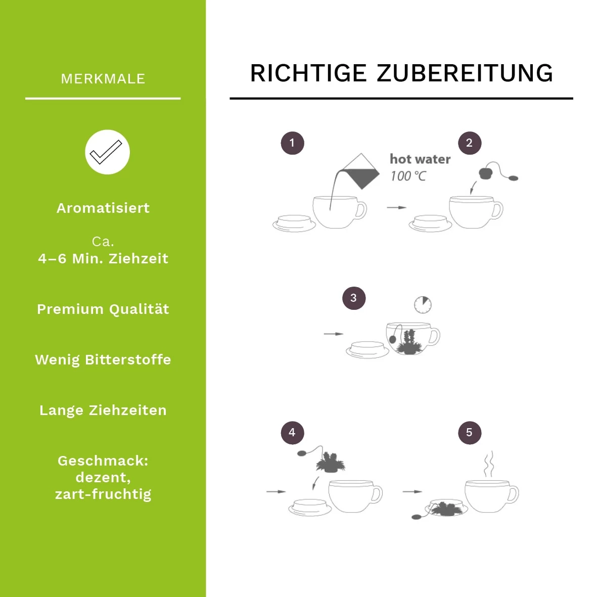 Grüntee Teelini 6er Box Mit Magnetverschluss 6 Grüntee Teelini 6er Box Mit Magnetverschluss – Bild 6