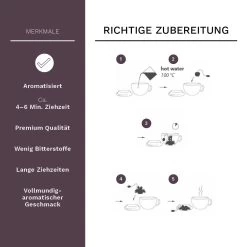 Magnetbox "6er ErblühTeelini Schwarzer Tee" 7 Magnetbox "6er ErblühTeelini Schwarzer Tee" -Günstiges Koch Zauber Geschäft creano magnetbox 6er erbluhteelini schwarzer tee 3