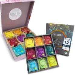 Set 45er + 27er BIO GESCHENK-BOX "Kräuter-Früchte -TEE" Teebeutel In 9 Sorten