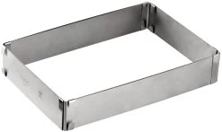 Dr. Oetker Backrahmen Eckig, Verstellbar Profi