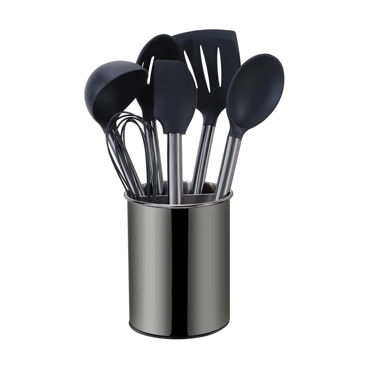 7 Tlg. Set Küchenhelfer-Set In Schwarz 2 7 Tlg. Set Küchenhelfer-Set In Schwarz – Bild 2