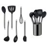 7 Tlg. Set Küchenhelfer-Set In Schwarz