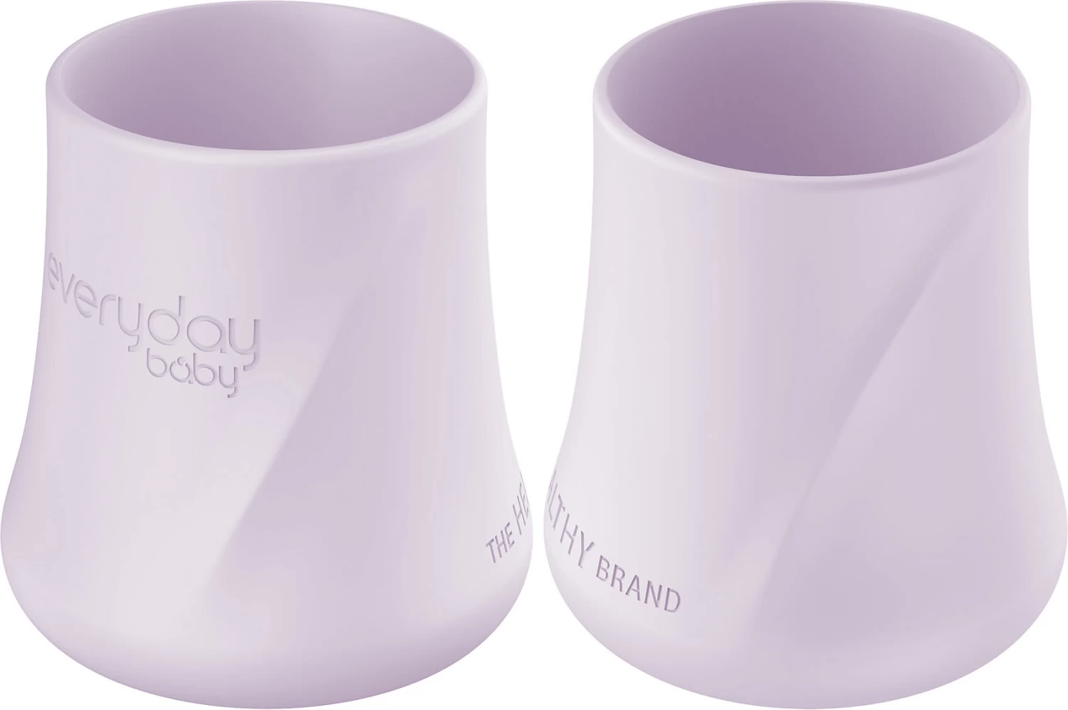 Silikon Becher-Set 2 Stk, Light Lavender 1 Silikon Becher-Set 2 Stk, Light Lavender