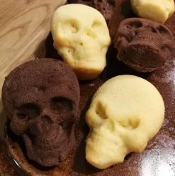 Backform-Set Totenkopf Silikon -Günstiges Koch Zauber Geschäft geda labels backform set totenkopf silikon 3