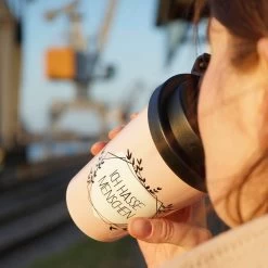 Coffee To Go Becher Ich Hasse Menschen In Rosa - 400 Ml -Günstiges Koch Zauber Geschäft geda labels coffee to go becher ich hasse menschen in rosa 400 ml 3