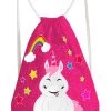 Turnbeutel Einhorn Kids In Pink - 33 X 42 Cm