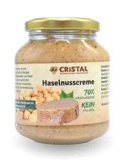 300g Premium Haselnusscreme Von Cristal