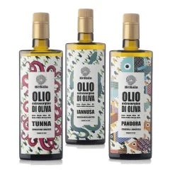 3er Italia Olivenöl Set Aus 3 X 500ml Premium Olivenölen Von Heraia Aus Sizilien