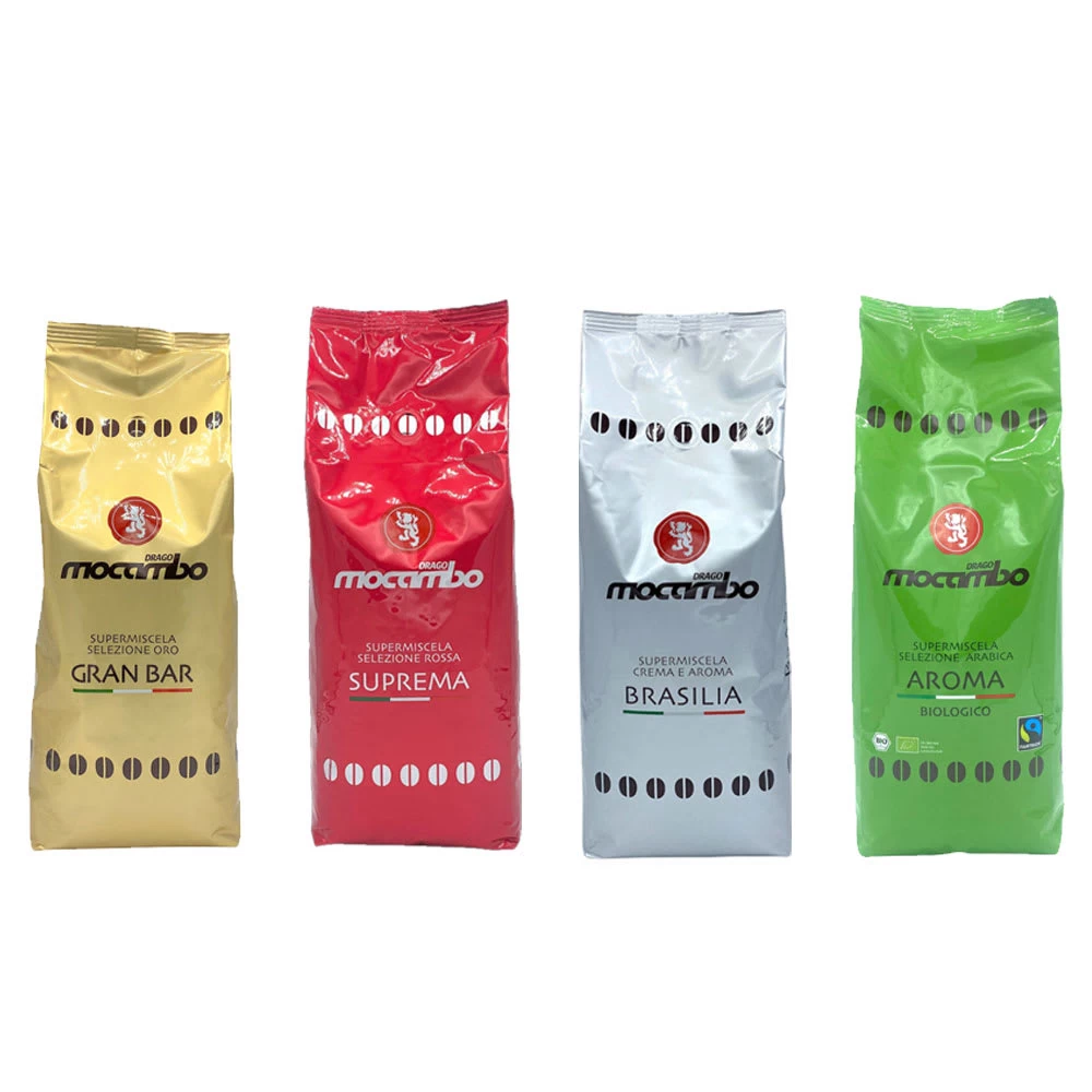 4er Set Mocambo Kaffee - Mocambo Brasilia, Suprema, Gran Bar Und Bio Aroma 1 4er Set Mocambo Kaffee - Mocambo Brasilia, Suprema, Gran Bar Und Bio Aroma