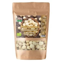 500g Bio Macadamia Kerne Style 1 - Naturbelassen