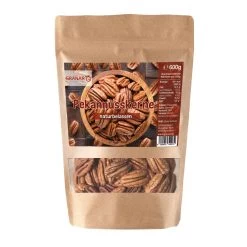 600g Pecanusskerne, Naturbelassen, Premium Qualität