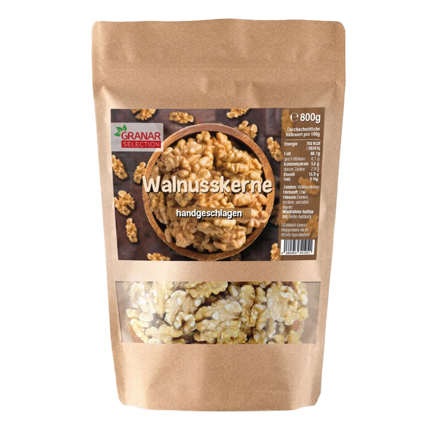 600g Walnusskerne Premium, Handgeschlagen, Ganze Hälften 1 600g Walnusskerne Premium, Handgeschlagen, Ganze Hälften