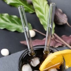 6er Set Trinkhalm: "Dinosaurier" Glas-Strohhalme In Transparent - 20 Cm -Günstiges Koch Zauber Geschäft halm 6er set trinkhalm dinosaurier glas strohhalme in transparent 20 cm 2