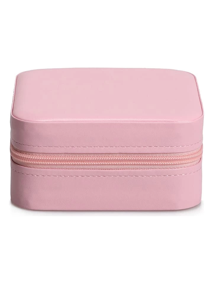 Schmuckbox In Rosa - (L)10 X (B)10 X (H)5,5 Cm 7 Schmuckbox In Rosa - (L)10 X (B)10 X (H)5,5 Cm – Bild 7