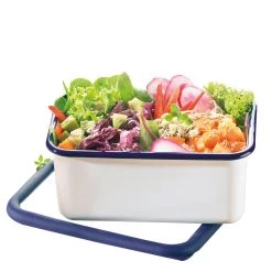 Classic Line, Emaille-Frischhaltedose, Hoch-M, 960 Ml