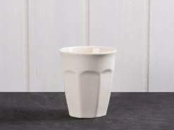 Cafe Latte Becher Mynte BUTTER CREAM Creme Weiß