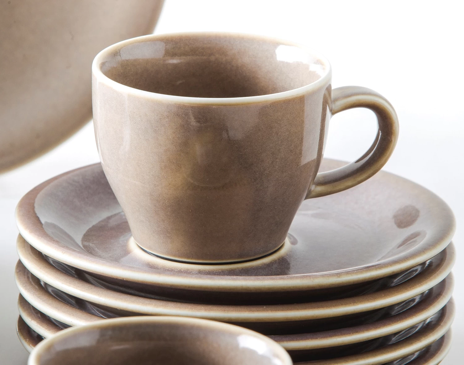 18tlg. Porzellan Kaffeeservice "Homestyle" Für 6 Personen 3 18tlg. Porzellan Kaffeeservice "Homestyle" Für 6 Personen – Bild 3