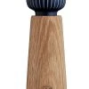 Gewürzmühle "Hammershøi" In Natur/ Dunkelblau - (H)17,5 Cm