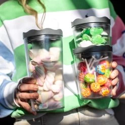 Koziol PRINCE SET OSLO - Vorratsdosenset In Nature Ash Grey -Günstiges Koch Zauber Geschäft koziol prince set oslo vorratsdosenset in nature ash grey 4