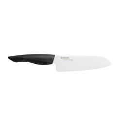 Kyocera Keramik-Santokumesser SHIN WHITE In Schwarz-weiß, 16 Cm
