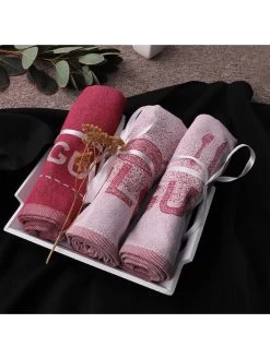 Laguiole 3er-Set: Geschirrtücher In Rot/ Weiß - (L)70 X (B)50 Cm -Günstiges Koch Zauber Geschäft laguiole 3er set geschirrtucher in rot weiss l 70 x b 50 cm 4