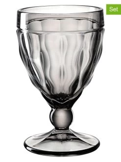 Leonardo 6er-Set: Rotweingläser In Anthrazit - 310 Ml