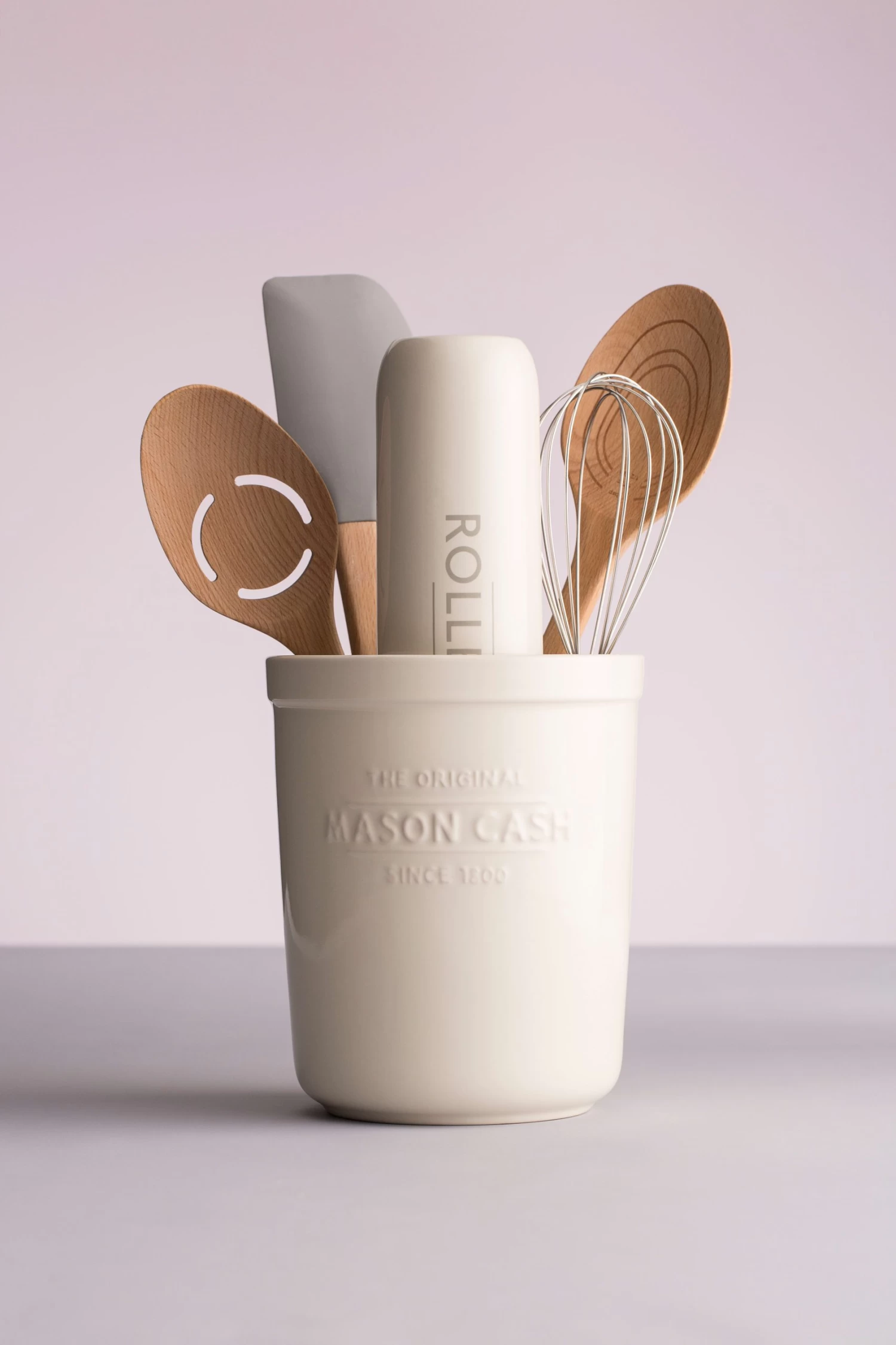 Mason Cash Innovative Küche - 2in1 Utensilienbehälter Aus Steingut 1 Mason Cash Innovative Küche - 2in1 Utensilienbehälter Aus Steingut