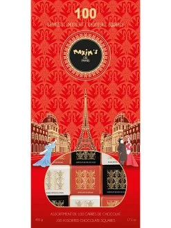 Schokoladenplättchen-Auswahl "100 Assorted Chocolate Squares" - 485 G