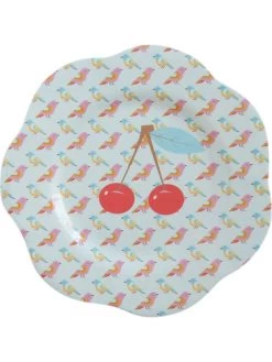 Dessertteller "Cherry" In Mint - Ø 22 Cm