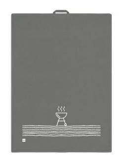 Geschirrtuch "Pure BBQ" In Anthrazit - (L)50 X (B)70 Cm