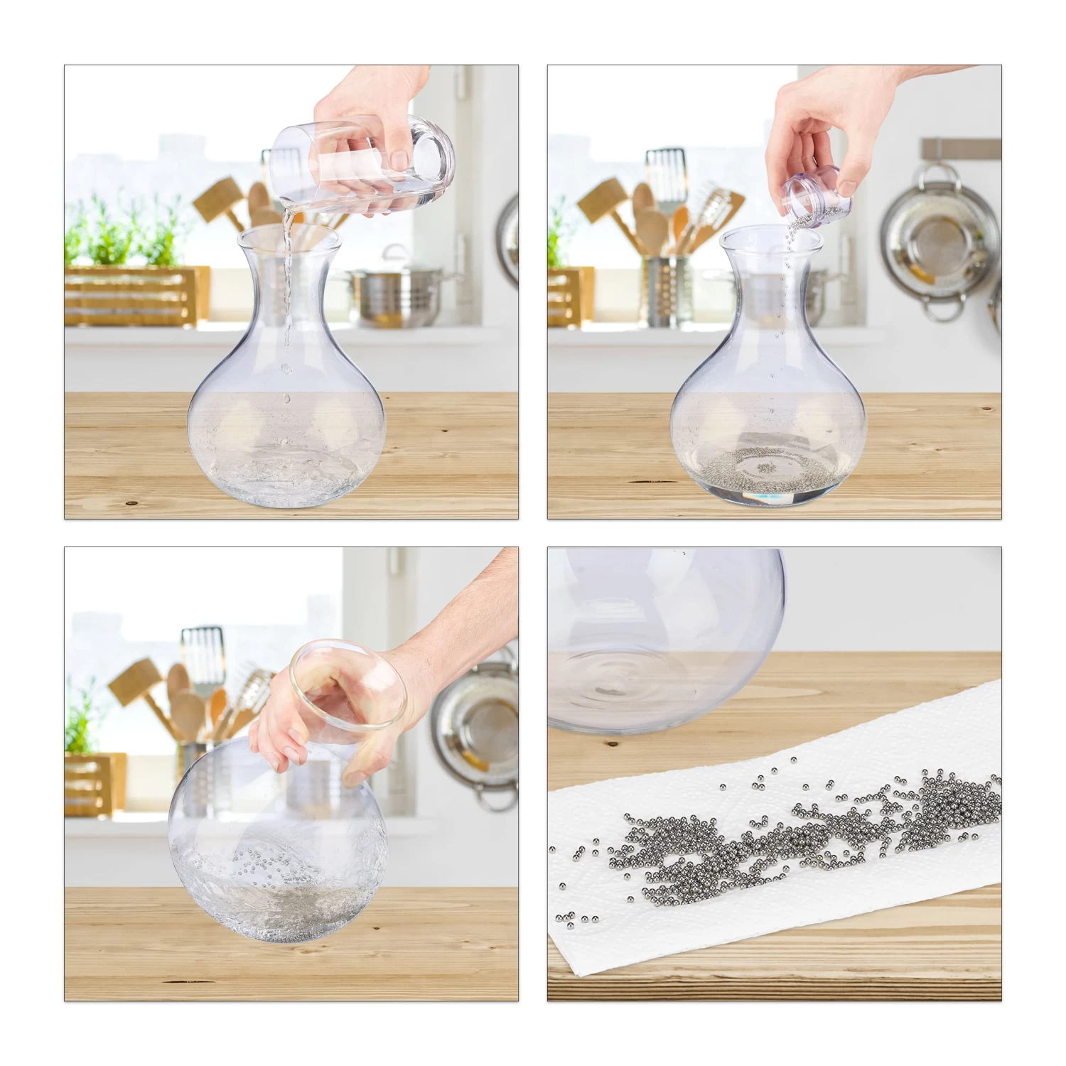 1000x Reinigungsperlen In Silber 2 1000x Reinigungsperlen In Silber – Bild 2