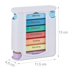 Pillendose In Weiß Bunt 10 Pillendose In Weiß Bunt -Günstiges Koch Zauber Geschäft relaxdays pillendose in weiss bunt 3