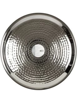 Servierteller In Silber - Ø 40 Cm -Günstiges Koch Zauber Geschäft retro chic servierteller in silber o 40 cm 3