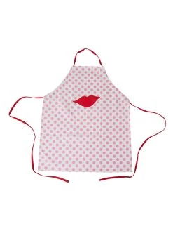 Rice Kinder-Küchenschürze In Rosa - (L)62 X (B)46 Cm