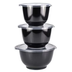 Rosti Rührschüssel Set Margrethe 3-tlg. In Schwarz