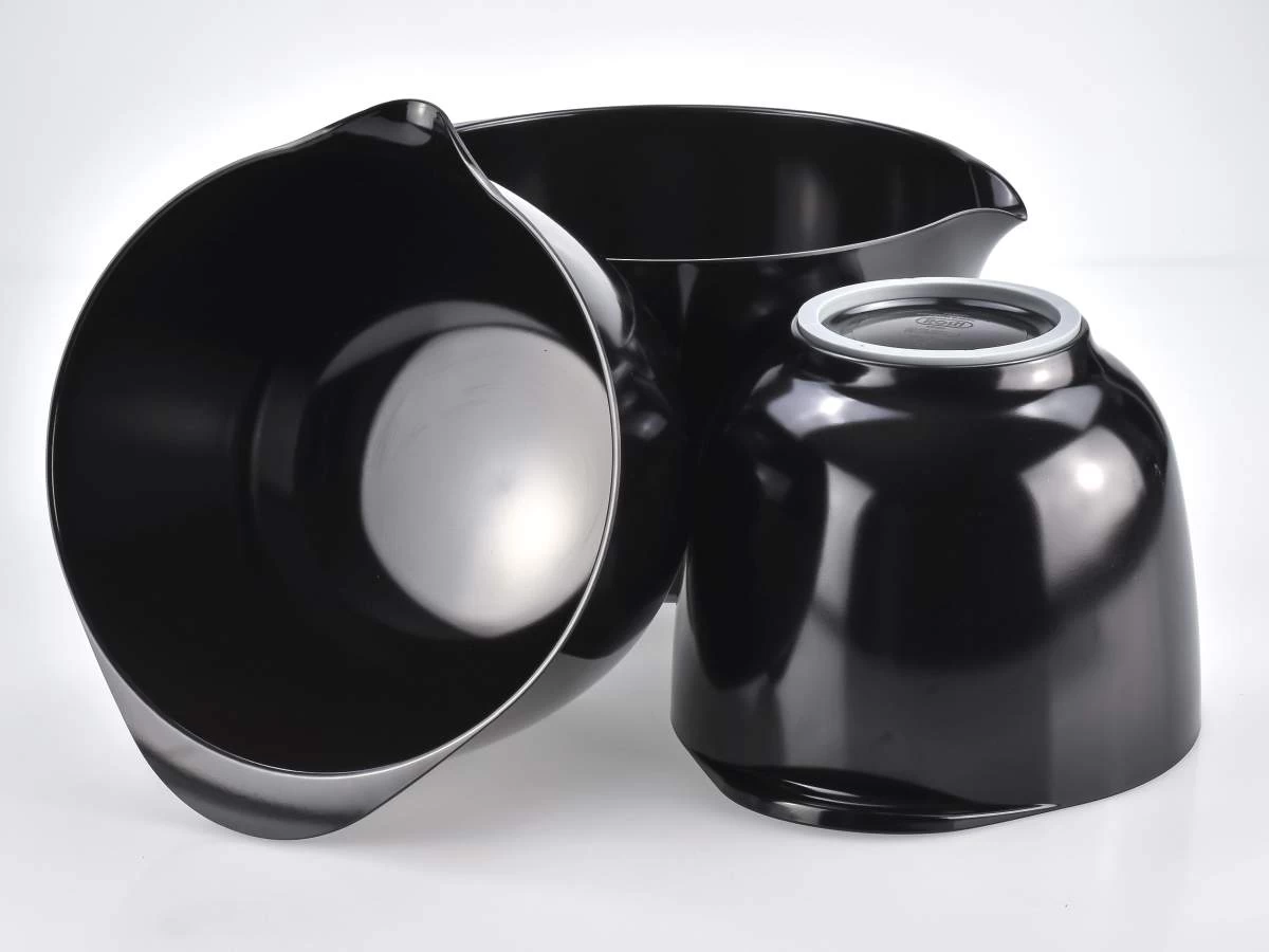 Rosti Rührschüssel Set Margrethe 3-tlg. In Schwarz 6 Rosti Rührschüssel Set Margrethe 3-tlg. In Schwarz – Bild 6