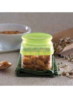 Silikomart Silikon-Frischhaltedeckel "S" In Orange - Ø 4 Cm -Günstiges Koch Zauber Geschäft silikomart silikon frischhaltedeckel s in orange o 4 cm 2