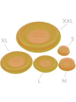 Silikomart Silikon-Frischhaltedeckel "S" In Orange - Ø 4 Cm