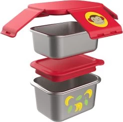 Skip Hop Zoo Edelstahl-Lunch-Set Affe 5 Skip Hop Zoo Edelstahl-Lunch-Set Affe -Günstiges Koch Zauber Geschäft skip hop zoo edelstahl lunch set affe 2