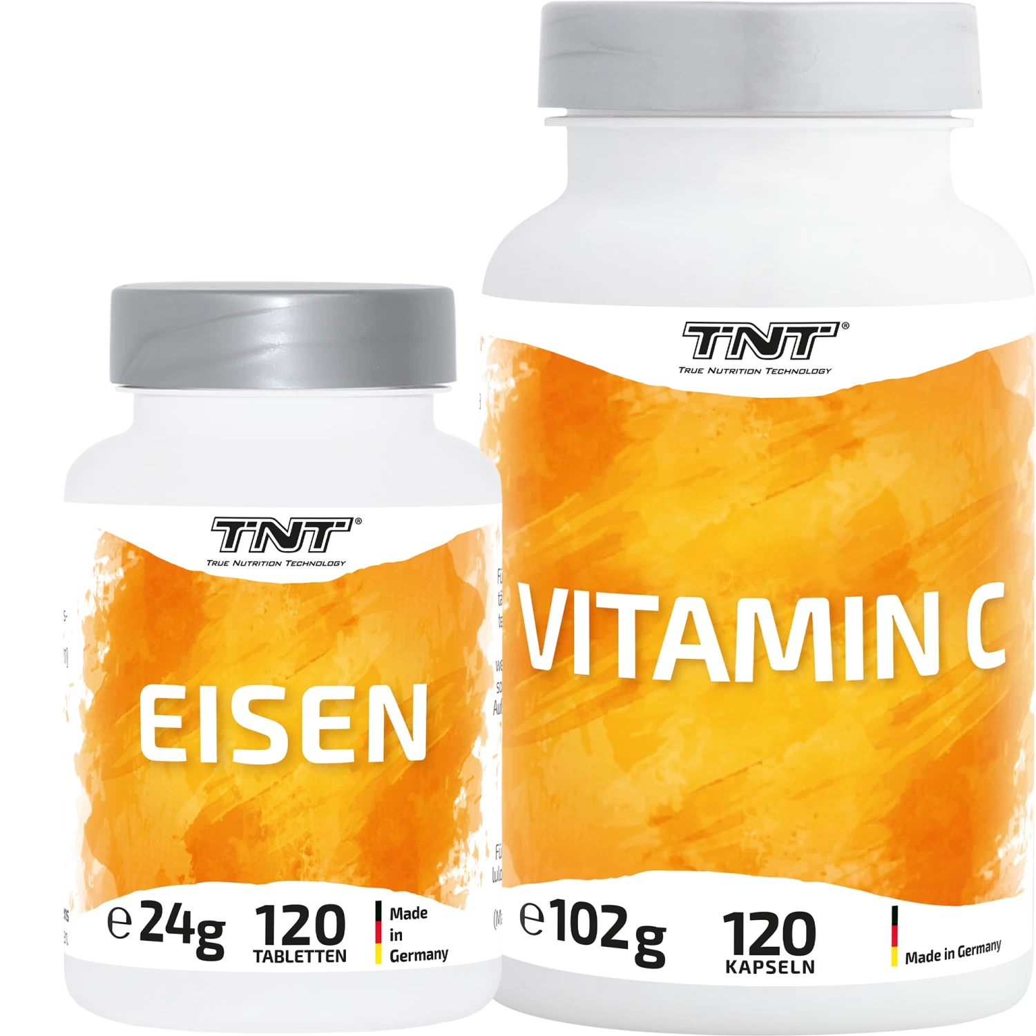 Eisen + Vitamin C Bundle In Geschmacksneutral 1 Eisen + Vitamin C Bundle In Geschmacksneutral