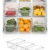 3er-Set: Kühlschrank-Organizer - (B)32,5 X (H)10 X (T)20 Cm