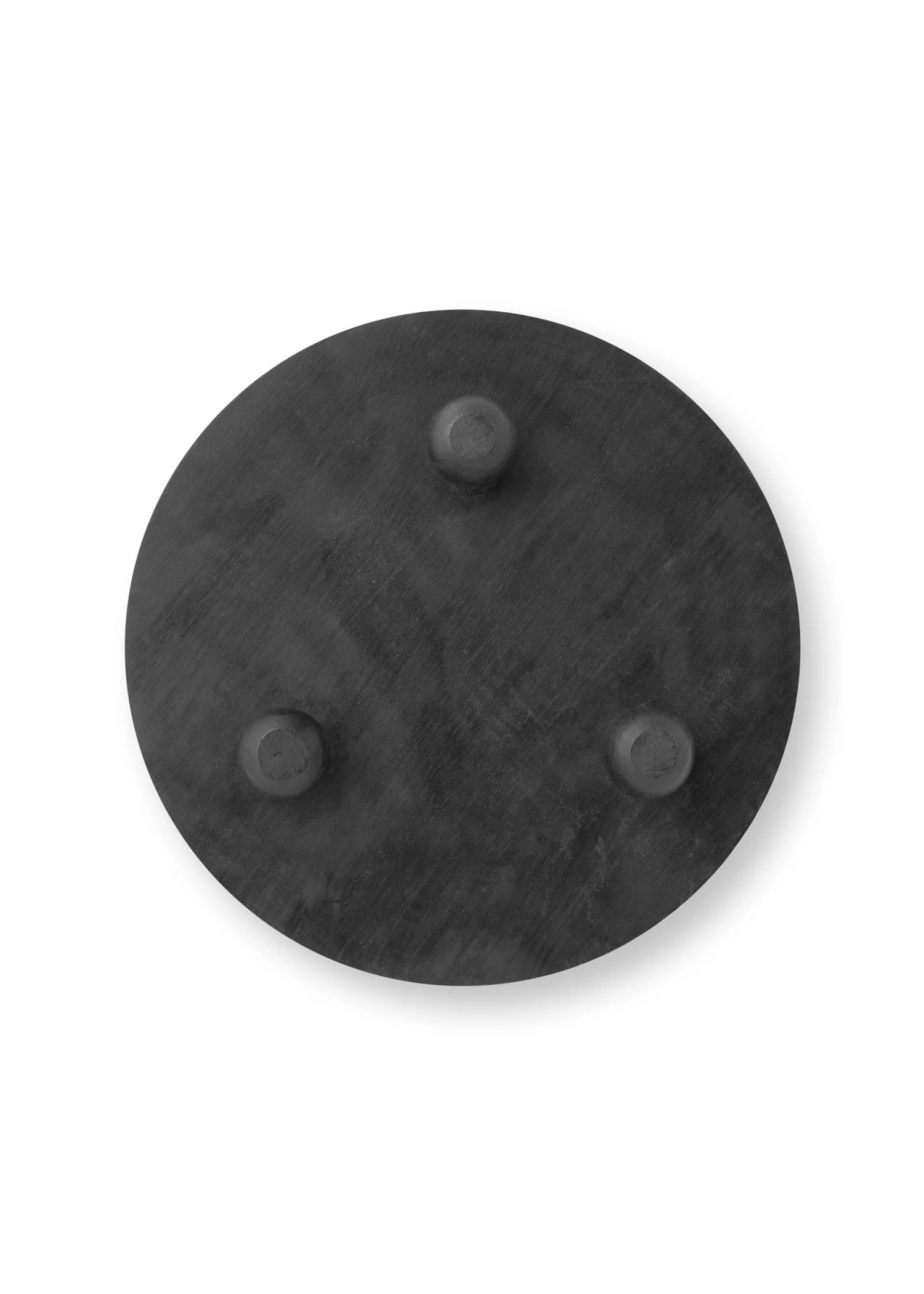 VTwonen Tablet "Tray On Foot Bleached Oak" In Schwarz - (D) 40cm 3 VTwonen Tablet "Tray On Foot Bleached Oak" In Schwarz - (D) 40cm – Bild 3