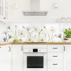 Küchenrückwand - Leichter Gänseblümchen Mix II In Weiß 10 Küchenrückwand - Leichter Gänseblümchen Mix II In Weiß -Günstiges Koch Zauber Geschäft wallart kuchenruckwand leichter ganseblumchen mix ii in weiss 2
