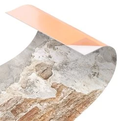 Küchenrückwand - Shabby Backstein Wand In Rot -Günstiges Koch Zauber Geschäft wallart kuchenruckwand shabby backstein wand in rot 5