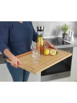 Wenko Bambus-Klapptisch Mit Schneideplatte Lugo In Braun -Günstiges Koch Zauber Geschäft wenko bambus klapptisch mit schneideplatte lugo in braun 6