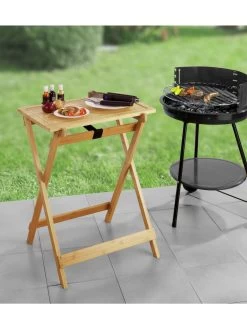 Wenko Bambus-Klapptisch Mit Schneideplatte Lugo In Braun -Günstiges Koch Zauber Geschäft wenko bambus klapptisch mit schneideplatte lugo in braun 9